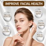 Facial Brush for Lymphatic Massage, Contour Face Brush for Jawline Definition, Dry Brush for Face Sculpting, Soft Bristle Face Shaper Tool for Daily Skincare Routine - Image 8