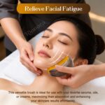 Facial Brush for Lymphatic Massage, Contour Face Brush for Jawline Definition, Dry Brush for Face Sculpting, Soft Bristle Face Shaper Tool for Daily Skincare Routine - Image 9