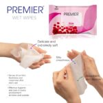 Premier Refreshing Face Cleaning Wet Wipes (75 Sheets) | 25 Pulls per Pack | Pack of 3 Assorted | Soft, Skin-Friendly, Alcohol-Free | Perfect for Home, Travel & Office | Hydrates for Instant Freshness - Image 4