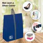Kuber Industries Pack of 6 Travel Organizer | Travel Carrying Bag | Toiletry Pouch with Zipper | Shoe Cover for Travel-Hiking-Adventure | Multipurpose Storage Organizer Bag | Royal Blue - Image 6
