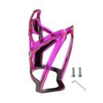 Bike Water Bottle Holder Ultralight Water Drink Holder Rack Black Violet| Sports Equipment | Outdoor Sports Gear | Exercise Gear - Image 4