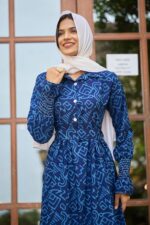 Abaya Crepe Fabric Full Sleeve Length Stylish Abaya Dress for Women for Girl's - Image 4
