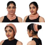 KIDWILL Multiuse Hair Scarf for Women, Head Cover Slouchy Chemo Caps, Skull Caps Bandanas, MonkeyCap, Headband Hair Hijab Caps, Stylish Bandana Beanie cap, Helmet Headband Women topi - Image 5