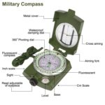 Magnetic Compass Military Compass for Directions Vaastu Professional Multifunction High Accuracy Waterproof Compass (with Case and Neck Strap) - Image 3