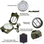Magnetic Compass Military Compass for Directions Vaastu Professional Multifunction High Accuracy Waterproof Compass (with Case and Neck Strap) - Image 4