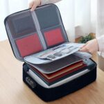 Enakshi® Document File Organizer Bag Storage Holder for Passport & Certificate black|Clothing, Shoes & Accessories | Womens Handbags & Bags - Image 9