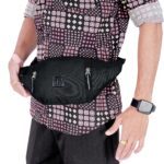 Fly Fashion.in - Fashion begins here Leather World Waist Bag Travel waist Pouch Belt Sport Bag Bum Bag for Men and Women Nylon (Black) - Image 8