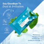 OVI Ice Cool Wet Wipes Aloe Vera & Mint | 5 Pulls (Pack of 10) | Alcohol-Free Refreshing Wipes | Vitamin E & Peppermint Oil | Cooling Face Wipes | Gentle on Skin | Home, Office & Travel Use - Image 5