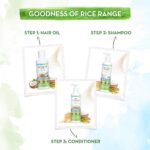 Mamaearth Rice Water Shampoo with Rice Water & Keratin For Damage Repair - 250 ml | Reduces Split Ends | Prevents Breakage - Image 7