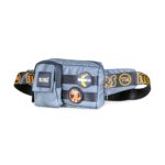 MONKEY TROOPERS Webby Waist Bag, Crossbody, Chest Bag for Men Women Girls Boys, Lightweight, Durable, Travel, Hikking, Casual, Dailyuse, Water Resistant (Grey) - Image 4