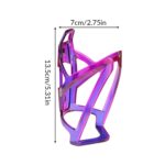 Bike Water Bottle Holder Ultralight Water Drink Holder Rack Blue Violet| Sports Equipment | Outdoor Sports Gear | Exercise Gear - Image 9