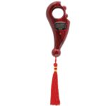 Digital Finger Hindu Mala Mantra Jap Tasbeeh Misbaha Counter for Prayer Islamic Tasbih Muslim (Red Sandal) - Image 3