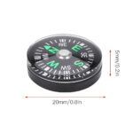 20mm Mini Button Compass for School Project, Camping-Hiking and Other Sport Purpose (Pack of 5) - Image 4