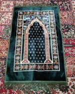 Weinbux Pure Super Soft Velvet Travel Prayer Mat | Premium Musallah Muslim Prayer Rug Portable | Anti Skid Rug | Multicolor | Assorted - Image 3