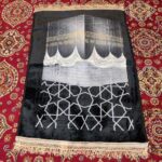 Weinbux Pure Super Soft Velvet Travel Prayer Mat | Premium Musallah Muslim Prayer Rug Portable | Anti Skid Rug | Multicolor | Assorted - Image 6