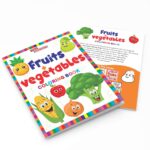 Fruits And Vegetables Colouring Book- Fun Learning Colouring Book for Kids | Colouring Book for Early Learners and Preschool - Image 4