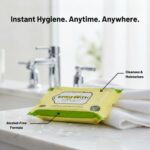 Easy Bath Wipes | Extra Large 32x32 cm Wet Wipes Enriched with Aloe Vera | Gentle Skin Cleansing Bathing Wipes for Adults & Elderly | 10 Wipes Per Pack | Combo of 4 Packs (Total 40 Wipes) - Image 7