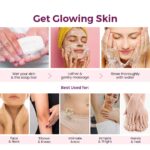 Kozicare Kojic Acid Soap & Glutathione | Whitening | Body Tan Removal | Bath for Men & Women | Remove Dark Spots & Hyperpigmentation | For Glowing Skin - Pack of 3 - Image 4