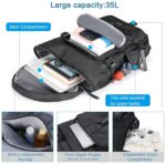 NFI essentials Hiking Bag, Travel Shoulder Backpack, Rucksack Duffle Bag with Shoe Compartment & Wet Clothes for Gym, Duffel Bag for Travelling, Camping & Trekking (46x24x24cm) - Image 6