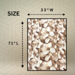 Digital Print Mal Mal Cotton Scarf for Women – Soft, Lightweight Hijab & Stole with Tassels | Head/Neck Wrap Size: 71" L x 33" W - Image 4