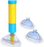 1Set New Anti-Choking Rescue Kit – Manual Suction Device for Children and Adults, Dual Mask Emergency Airway Tool, Lightweight, Non-Toxic, Ideal for Home, Car, School - Image 2