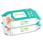 1st Step Baby Wet Wipes Enriched With Aloe-Vera And Jojoba Oil (80Pcs, Pack Of 2) - Image 2