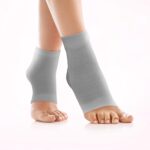 2 pair Silicone Gel Heel Socks for Dry Hard Cracked Heel Repair Pad, Swelling & Pain Relief, Cushion Support, Foot Care, Ankle Protection, Plantar Fasciitis for Men and Women (Multicolor) - Image 2