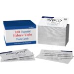 201 Basic Hebrew Verbs Flash Cards - Biblical Educational Jewish Language Learning Flashcards - Image 2