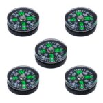 20mm Mini Button Compass for School Project, Camping-Hiking and Other Sport Purpose (Pack of 5) - Image 2