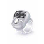 5 Digit Tally Clicker Counter Finger Ring, Electronic Digital Counting Machine for Mantra Jap, Meditation, Prayer & Cricket Umpire, Portable Finger Click Counter Device (Pack of 1,Multicolor) - Image 2