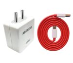 65W Fast Charger with 1m USB-A to Type-C Cable | Compatible with OnePlus, Oppo, realme, Samsung, Redmi & Other USB-C Devices | Smart Safe Charging | Wall Adapter for Mobile Phones (White) - Image 2