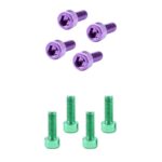 8Pcs Aluminum Alloy MTB Bike Water Bottle Cage Bolts Holder Socket Screws| Sports Equipment | Outdoor Sports Gear | Exercise Gear - Image 2