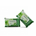 AARISU Aloe Vera & Cucumber Refreshing Wet Wipes for Hands Face Body, Alcohol Free pH Balanced Paraben Free | Soft Gentle Cleansing Wipes for Travel Gym Pack of 2 (25 Wipes Each, Total 50) Men & Women - Image 2