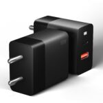 AILKIN 65W GaN Fast Charging Adapter with Multi-Port PD Type-C & USB, Compatible with iPhone 16 Series, iPhone 15/14/13/12, Samsung & Other Devices (Black) - Image 2