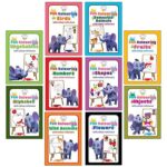 APPU Pocket Colouring Books for Kids - Set 1 - Combo Pack of 10, includes: Coloring Birds, Domestic Animals, Wild Animals, Shapes, Alphabet, Numbers, Flowers, Objects, Vegetables, Fruits. Each book consist of 48 colouring pages. - Image 2