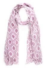 AQVA Printed Cotton Scarf for Women, Lightweight Soft Scarves Stoles for Summer & Winter (Size: 43 X 75 Inches) - Image 2