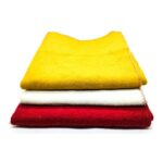 Achleshwar Woolen Pooja Asana Combo of 3 | Handcrafted Meditation & Prayer Mat | Soft, Comfortable & Insulated from Ground | Red, Yellow & White | 23x30 Inch - Image 2