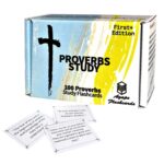 Agape Flashcards- Proverbs Study Flashcards: 100 of The Most Important Proverbs from The Bible | Pack of 100 Study Flashcards | Perfect for Memorizing Bible Verses | Made in USA | English - Image 2