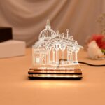Ajmer Sharif Dargah KGN LED Light Showpiece USB Powered Islamic Muslim Car Dashboard and Home Decor(4.5 inches) - Image 2