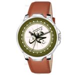 Analog Round Islamic Muslim Dial Muhammad Design Stylish Strap Classic Design Fancy Wrist Watch for Men and Boys, Pack of 1 - MUHAMMAD-3K-SIL - Image 2