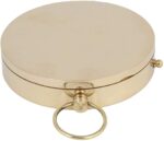 Antique Brass Magnetic Pocket Compass for Camping, Hiking, Military & Outdoor Use by UTC - Image 2