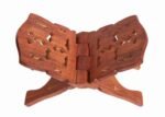Antlantic Wood Store Wooden Hand Carved Holy Book Stand Quran Bible Geeta Office Home Decor Furniture - Image 2