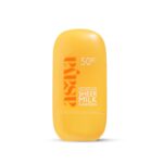 Asaya Sheer Milk Sunscreen SPF 50 PA++++ UVA + UVB | In-VIVO Tested | Lightweight Fluid Sunscreen with Vitamin C & Niacinamide for Brightening & Barrier Support | Water Based for Acne skin | Matte & Quick Absorbing | For Acne-Prone, Oily or Combination Skin | 50 ml - Image 2