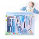 Baby Healthcare and Grooming Kit, Baby Safety Set Baby Comb, Brush, Finger Toothbrush, Nail Clippers, Scissors, Nasal Aspirator, Baby Essentials Nursery Care Kit - Image 2