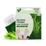 Bamboo Vinegar Detox Foot Pads, Deep Cleansing Foot Patch for Toxin Removal & Relaxation, Overnight Foot Detox Pads, Natural Bamboo Vinegar Foot Care for Stress Relief & Refreshing Sleep (White, 10Pad, Pack of 1) - Image 2