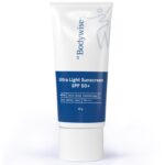 Be Bodywise Ultra Light Sunscreen SPF 50 PA+++ for Oily, Dry, Acne-prone Skin | Broad Spectrum Protection & Blue Light Protection | No White Cast | Non-Greasy | Korean Anti-Acne Technology | Water & Sweat Resistant | Ultra Lightweight Texture | For Men & Women | 50g - Image 2