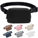 Belt Bag for Women and Men, Fashionable Fanny Packs for LuLu Waist Bag Lemon Bags, 1-Black, Zippier - Image 2