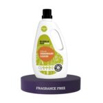 BubbleNut Wash Dishwash Liquid Fragrance Free, Unscented, Free and Clear, Natural, (1000 ml), Herbal, Soap nuts based, Ecofriendly, Baby safe, Dishwashing liquid (1 litre) - Image 2