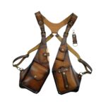 CALANDIS™ Underarm Shoulder Bag Pocket Organiser for Outdoors Costume Parties Festival Dark Brown | Backpacks, Bags & Briefcases | Mens Accessories - Image 2