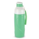 CELLO Puro Funtron 900 | Plastic Water Bottle | Easy Carry Wrist Belt | Keeping Content Cold for Long | 730ml, Pastel Green - Image 2